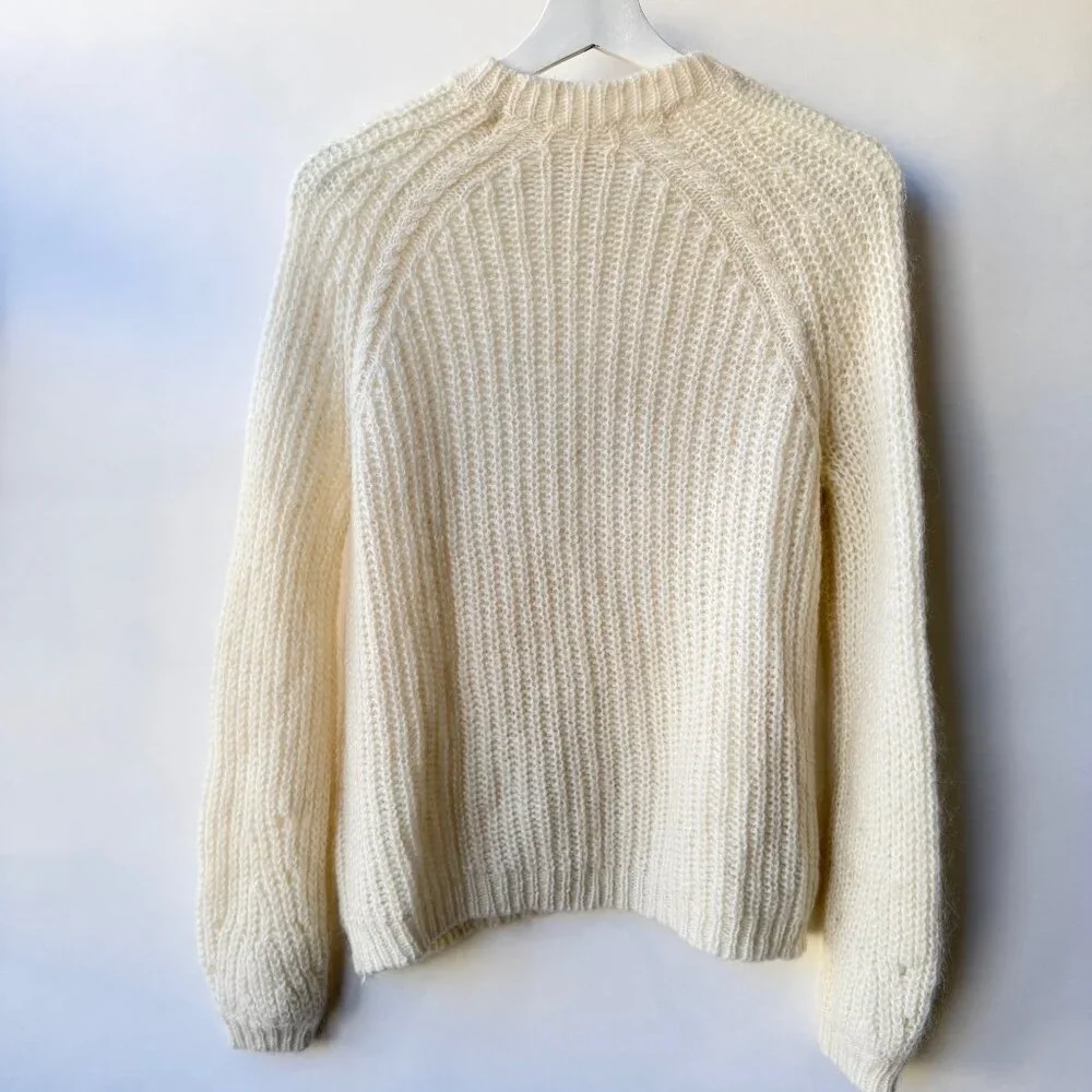 Sézane Dwee Jumper – Size M (White) - Picture 4 of 9